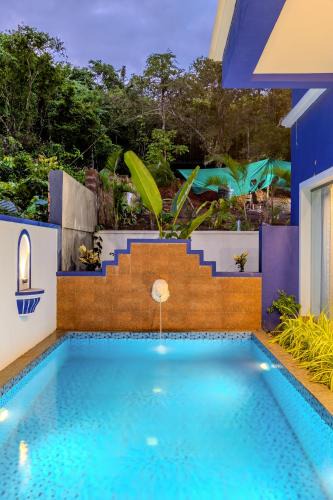 Porvorim Villa | ELIVAAS Signature Casa Vilson 3-BHK Villa With Private Pool, Indoor Bar, Lounge Area, Bathtub and Courtyard