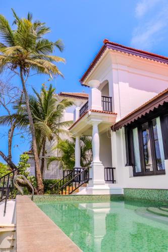 Pilerne Industrial Estates Villa | ELIVAAS Signature Villa Seine Indo-Portuguese 3-BHK villa with a Kid's Room, Private pool Near Candolim Beach