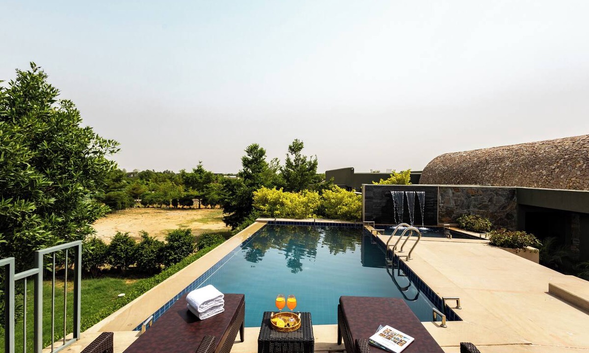 Rajawas Villa | ELIVAAS Stone Age 4BHK Villa with Pool