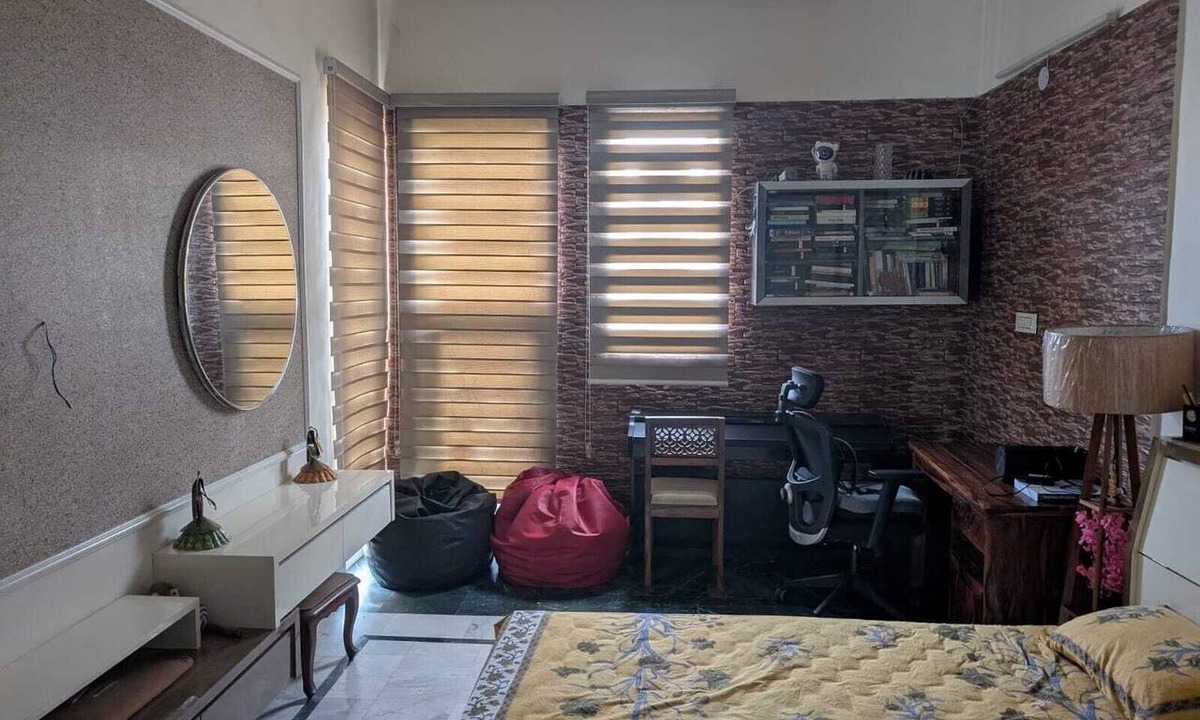Pathankot House | Luxury 1BHK in a green peaceful area with modern amenities and lawn area