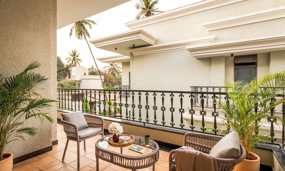 Morjim Villa | Paddy Field View 5 Mins Drive to Beach