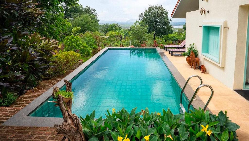 Rajgurunagar Villa | Rustic nature escape with windmill views, Kamshet