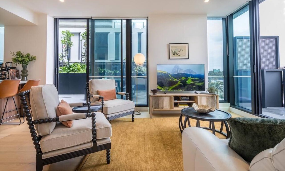Alphington Apartment | StayCentral - PaperTrail - Papertrail, Alphington - 2 Bedrooms, 2 Beds, 2 Bathroom, 1 Car Park