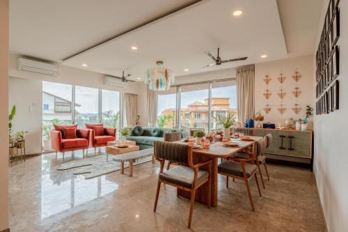 Caranzalem Villa | Staymaster Flabris - Luxury 4BR Sea View Residence Miramar Panaji