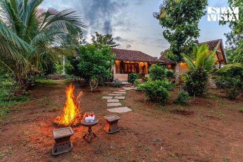 Doddaballapur Villa | The Clay Courtyard by StayVista - 2BHK Pet-Friendly Villa with Terrace