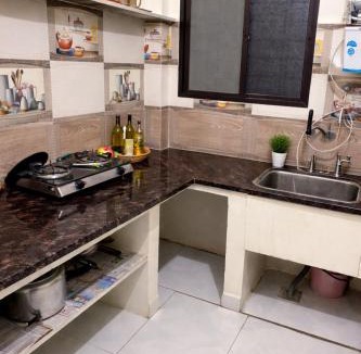 Ujjain Villa | 1BHK with AC, Balcony & Rooftop Jhula, Kitchen