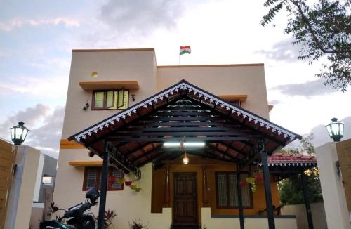 Coimbatore Villa | A Chettinad 3bhk AC Villa in Coimbatore on the way to Adiyogi and nearer to Maruthamalai