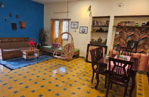 Coimbatore Villa | A Chettinad 3bhk AC Villa in Coimbatore on the way to Adiyogi and nearer to Maruthamalai