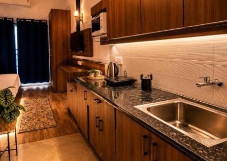 Greater Noida Apartment | Aesthetic High-Rise Studio , Balcony & Villa View