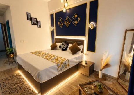 Greater Noida Apartment | Aesthetic High-Rise Studio , Balcony & Villa View