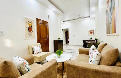 Rohini Apartment | BluO Modern 2BHK Rohini - Parking , Balcony