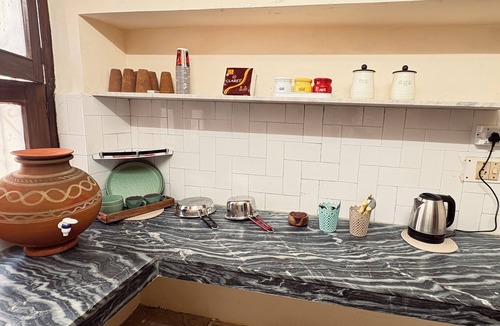 Vrindavan Apartment | Cozy 1-bedroom apartment in pleasant Vrindavan with AC