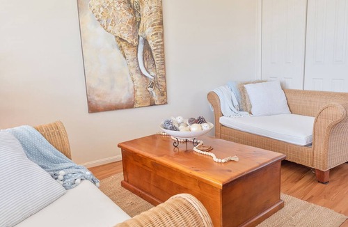 Evans Head Apartment | Downstairs beach unit opposite Airforce Beach with pool, BBQ deck, linen included, and easy access t
