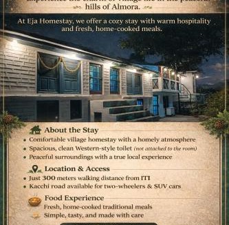 Almora House | Eja Homestay Falsima