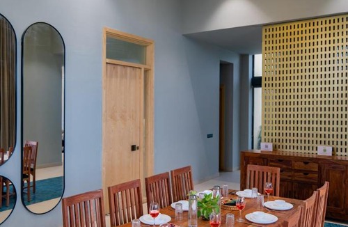 Rajawas Villa | ELIVAAS Signature 24 Carat 4-BHK Villa with Private Outdoor Pool, Cabana, Garden, Gazebo & Open-Air Dining