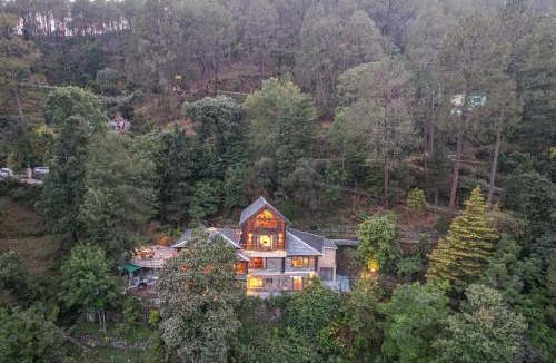 Shyamkhet Villa | ELIVAAS Signature Blushing Pines 3 BHK With Attic and Classy Interiors