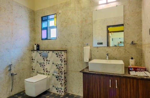 Porvorim Villa | ELIVAAS Signature Casa Vilson 3-BHK Villa With Private Pool, Indoor Bar, Lounge Area, Bathtub and Courtyard