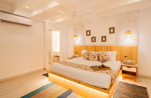 Morjim Villa | ELIVAAS Signature House of Neptune - 3 BHK Cottage with Terrace & Gazebo on the Beach