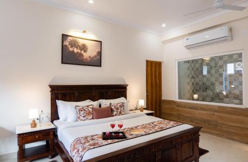 Bedla House | ELIVAAS Signature Mandovar Mountain Valley Retreat Pet-friendly Suite Room with Shared Pool, Garden, Restaurant & Hill Views