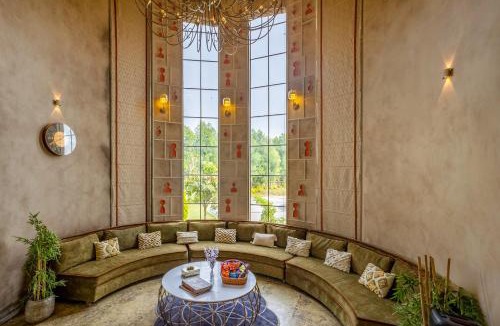 Jamwa Ramgarh Villa | ELIVAAS Signature Noahs Ark 3 BHK Villa with Pvt Pool, Garden & Gazebo