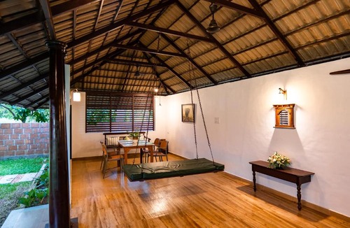 Kothamangalam Villa | ELIVAAS Signature Tales By Tamarind 200 Year-Old 3 BHK Forest Villa with Pvt Pool, Garden, Gazebo, Backyard & Open-Air Shower Courtyard