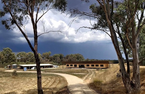 Muckleford House | Hempcrete Passive House Homestead in Castlemaine. Pet-friendly.
