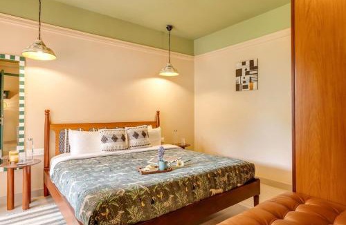 Siolim Apartment | Heritage The Bosque by Hireavilla - 1BHK in North Goa with Pool, Gym & Clubhouse Access