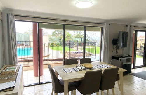 Nambucca Heads House | Karingal - ocean views only minutes from the town centre overlooking pool