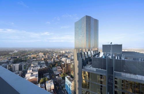 Melbourne Central Business District Apartment | MSA Vision: 3-Bed 2-Bath apartment with Balcony, City Views, Gym, Pool & Parking
