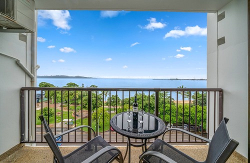 North Ward Apartment | Oceanfront Strand Escape Stunning views pool