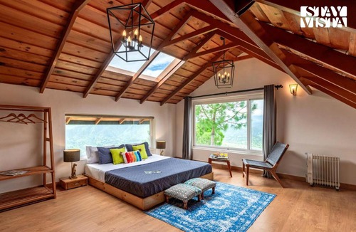 Majkhali Villa | Offgrid Ginai - Ranikhet by VEO, StayVista - 2BHK Pet-Friendly Mountain-View Villa