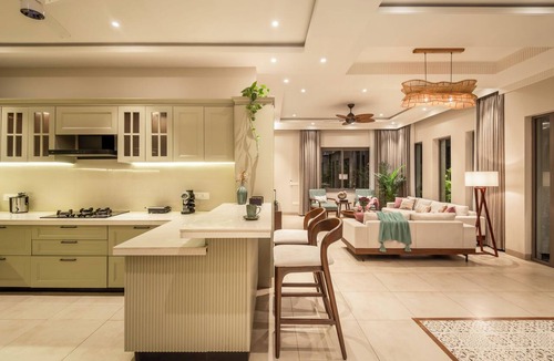 Morjim Villa | Paddy Field View 5 Mins Drive to Beach