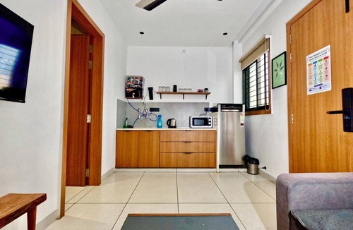 Indore Apartment | PrimeStay 1Bhk Penthouse : Vijay Nagar.