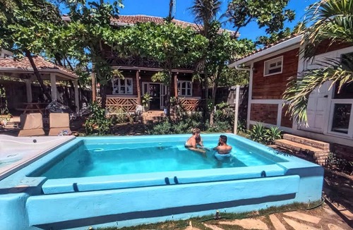 Pochomil Cabin | Relaxing Beachfront Casitas with Pool & Surfing Access near Playa Pochomil, Nicaragua