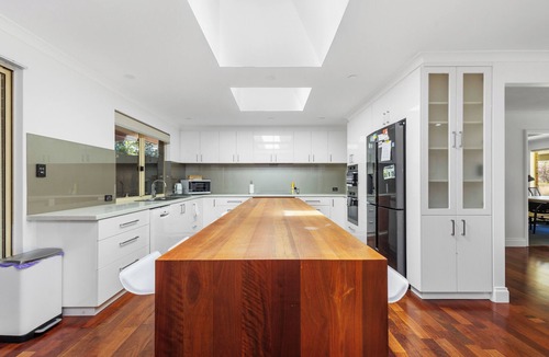 Wattle Grove House | Simply this property has EVERYTHING - 5 bedrooms, three bathrooms, 2 living areas, 4 TVs, pool, ample parking, pool table, outside dining entertaining, inside dining the absolute perfect family retreat