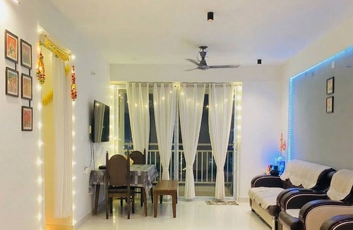 Dhanbad Apartment | Skyline Serenity: Luxury Flat with Private Balcony