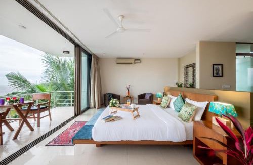 Nerul Villa | Staymaster Edge Water - 4BHK Private Pool Villa with Sea Views in Nerul - Goa