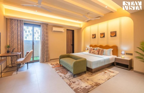 Mansarovar Villa | StayVista at Miorah Chalet Neo with WIFI, Parking
