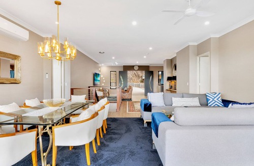 Bayview Heights Villa | Two Master Bedroom Suites, Brand New Modern Masterpiece & Views to Green Island