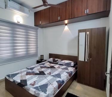 Kochi Apartment | Urban Heaven AC Peaceful, cozy stay with in a city