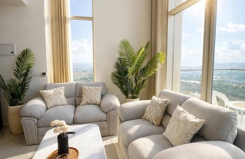 Gurugram Apartment | Velantra Sky Duplex Luxury High-Rise Stay with Panoramic Views