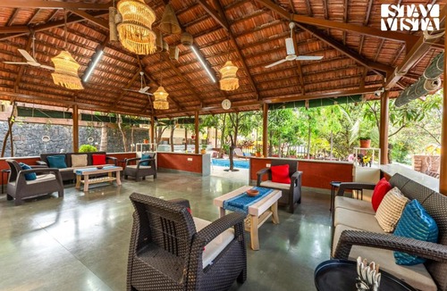 Jawhar Villa | Villa Papillon - Wada by VEO, StayVista - 4BHK with Private Pool & Gazebo