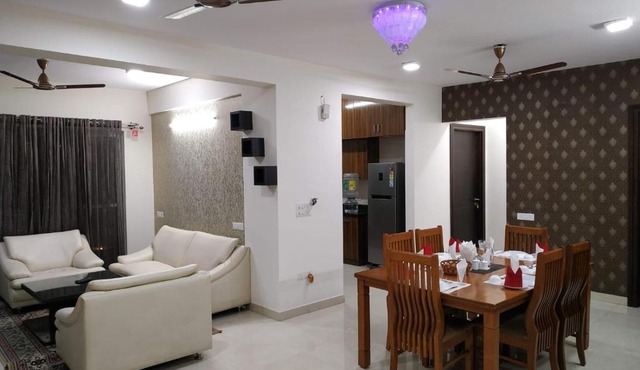 3Bhk Service Apartment with Kitchen Manyata tech Park Hebbal