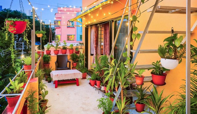 ac room with kitchen and Terrace in Kolkata