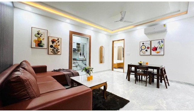 BluO Modern 2BHK - Central Delhi