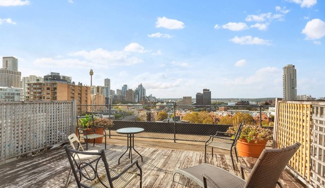 Cosy Studio with City Views in Darlinghurst