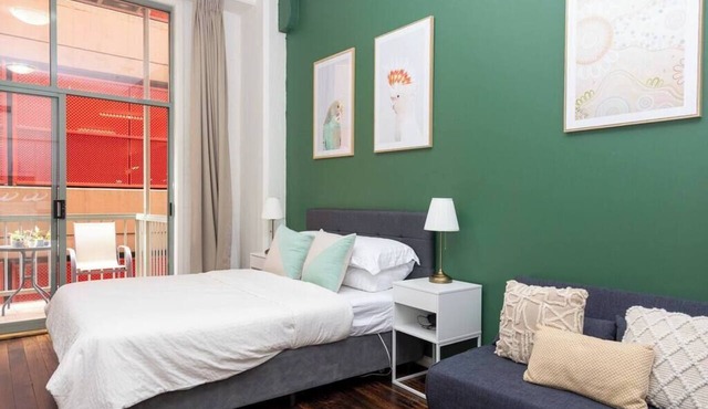 Darling Harbour Studio w Pool Sauna Gym Jacuzzi in Pyrmont