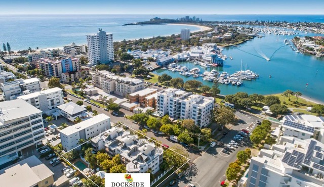 Dockside Apartments Mooloolaba-Pool open in Mooloolaba