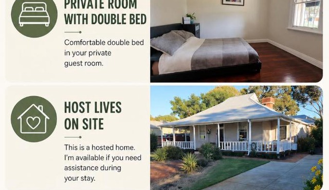 Globe Trotters Homestay - room in shared private residence in Perth