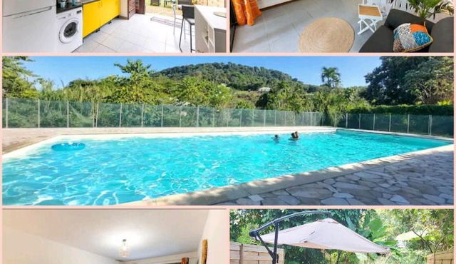 La Perle du Rorota-Studio de standing avec piscine & plage in Camp de Rémire